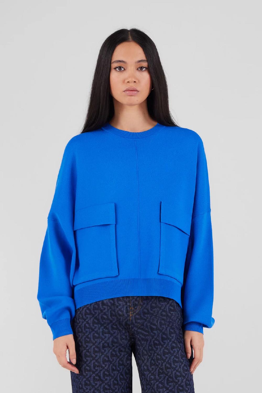 gertrude gaston Pull col rond en maille Chandler