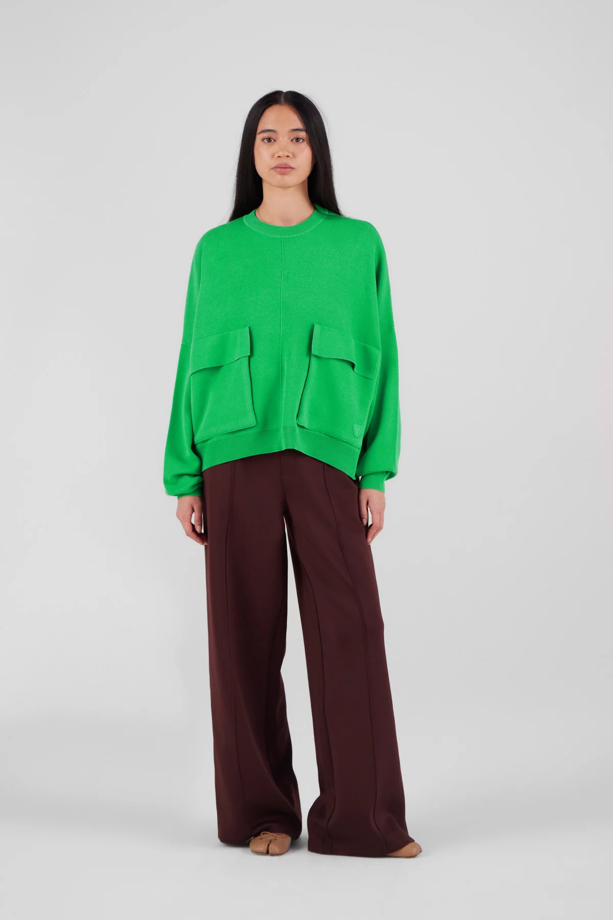 Gertrude Gaston Pull Col Rond En Maille Chandler