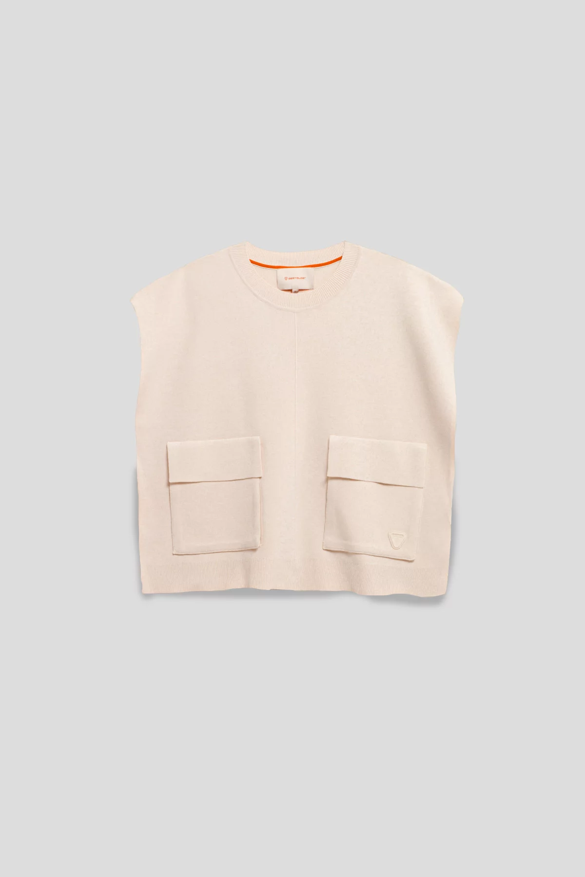 Gertrude Gaston Pull En Maille à Col Rond Chen