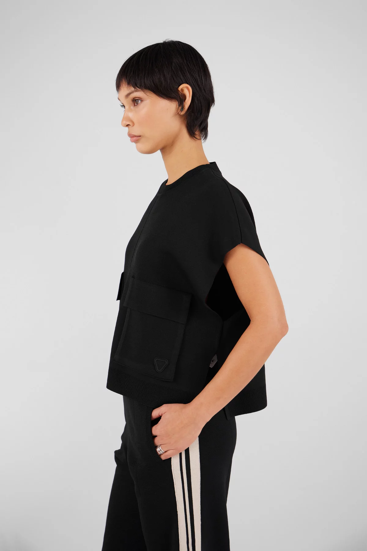 gertrude gaston Pull en maille à col rond Chen