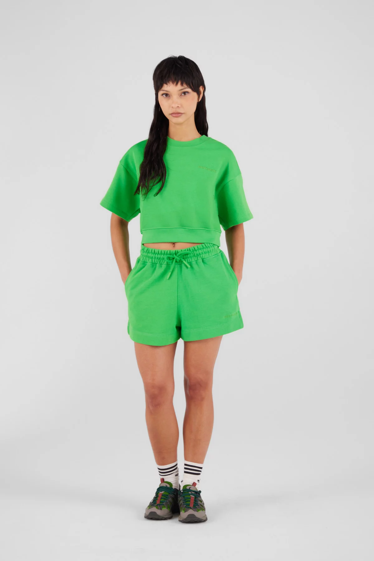 gertrude gaston Short court en molleton Isa