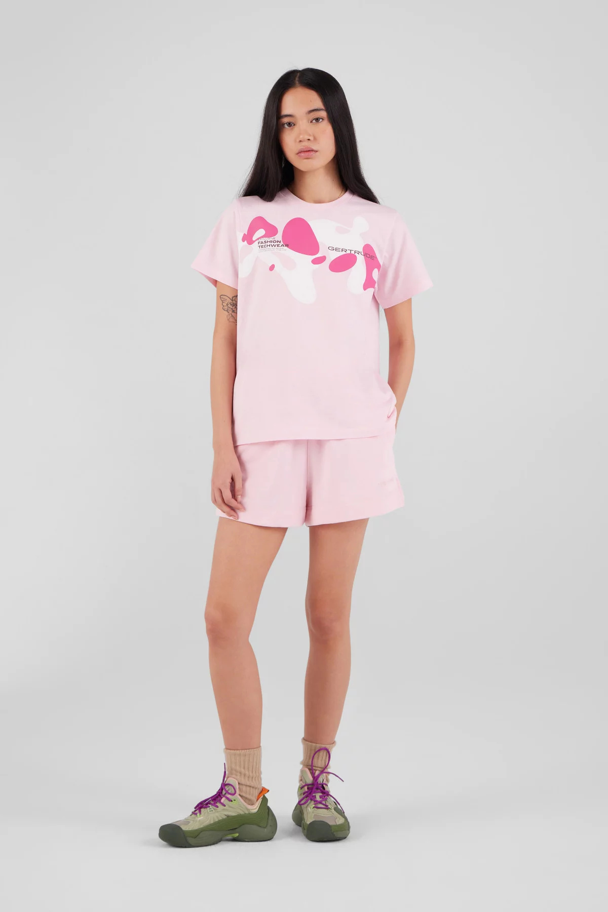 gertrude gaston Short court en molleton Isa