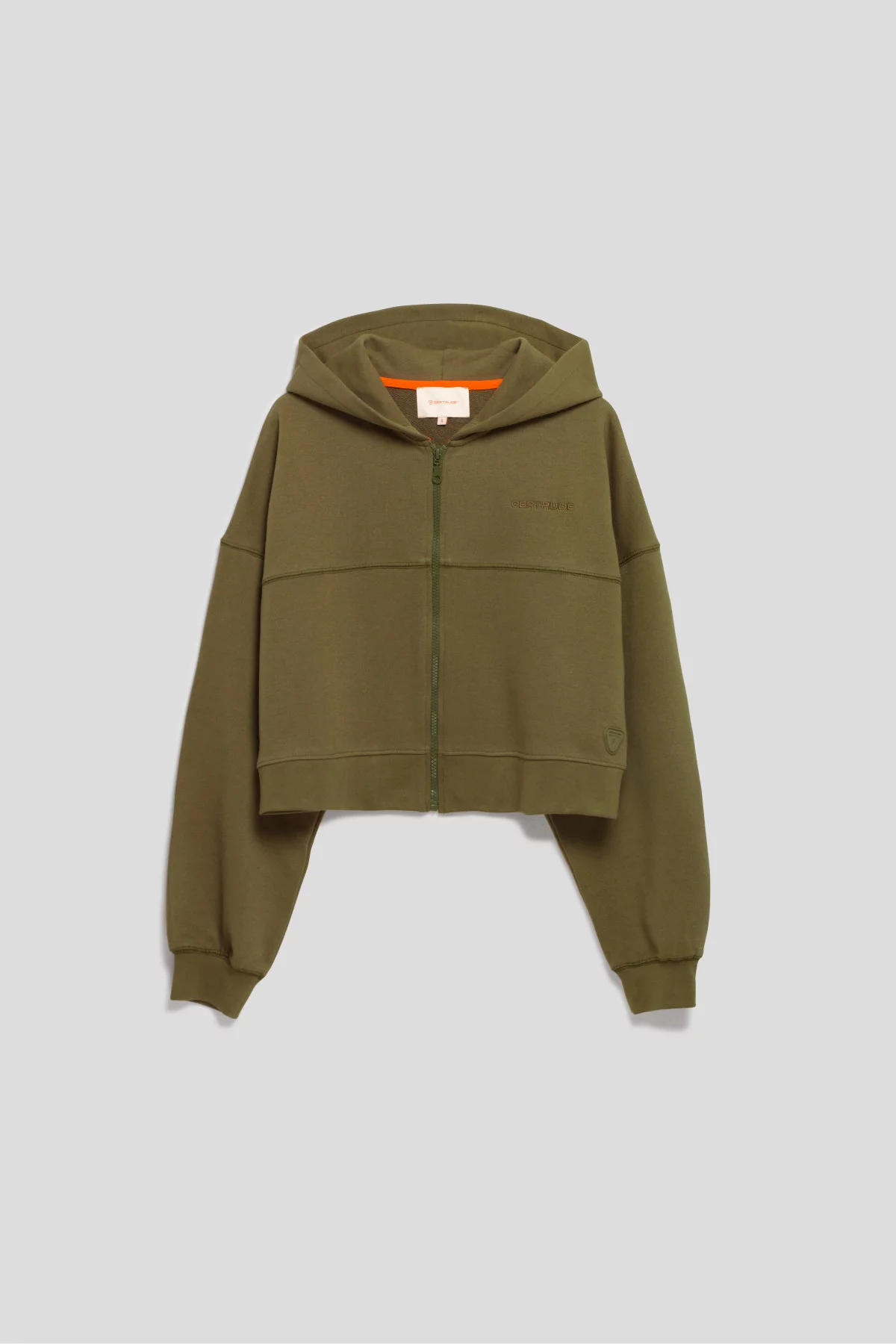 Gertrude Gaston Sweat à Capuche Cropped Amina