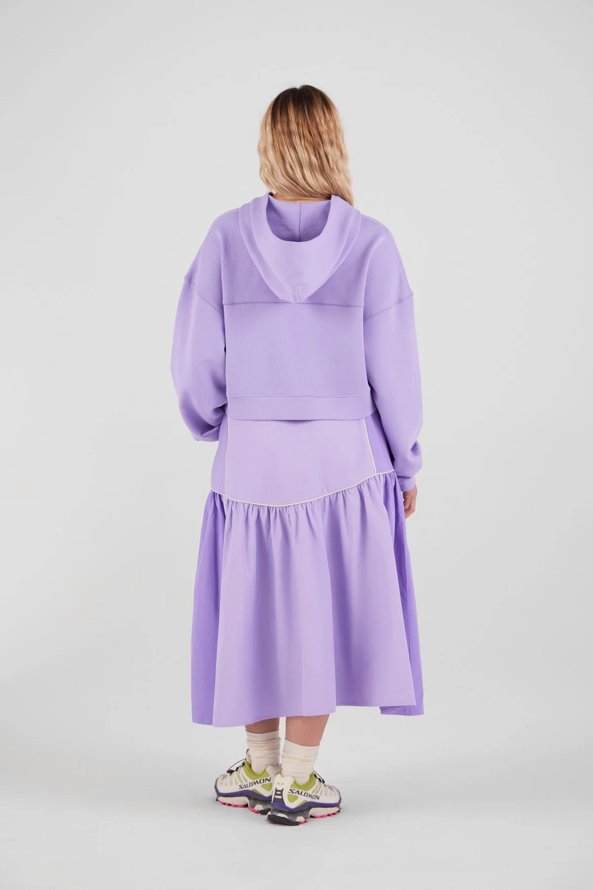 Gertrude Gaston Sweat à Capuche Cropped Amina