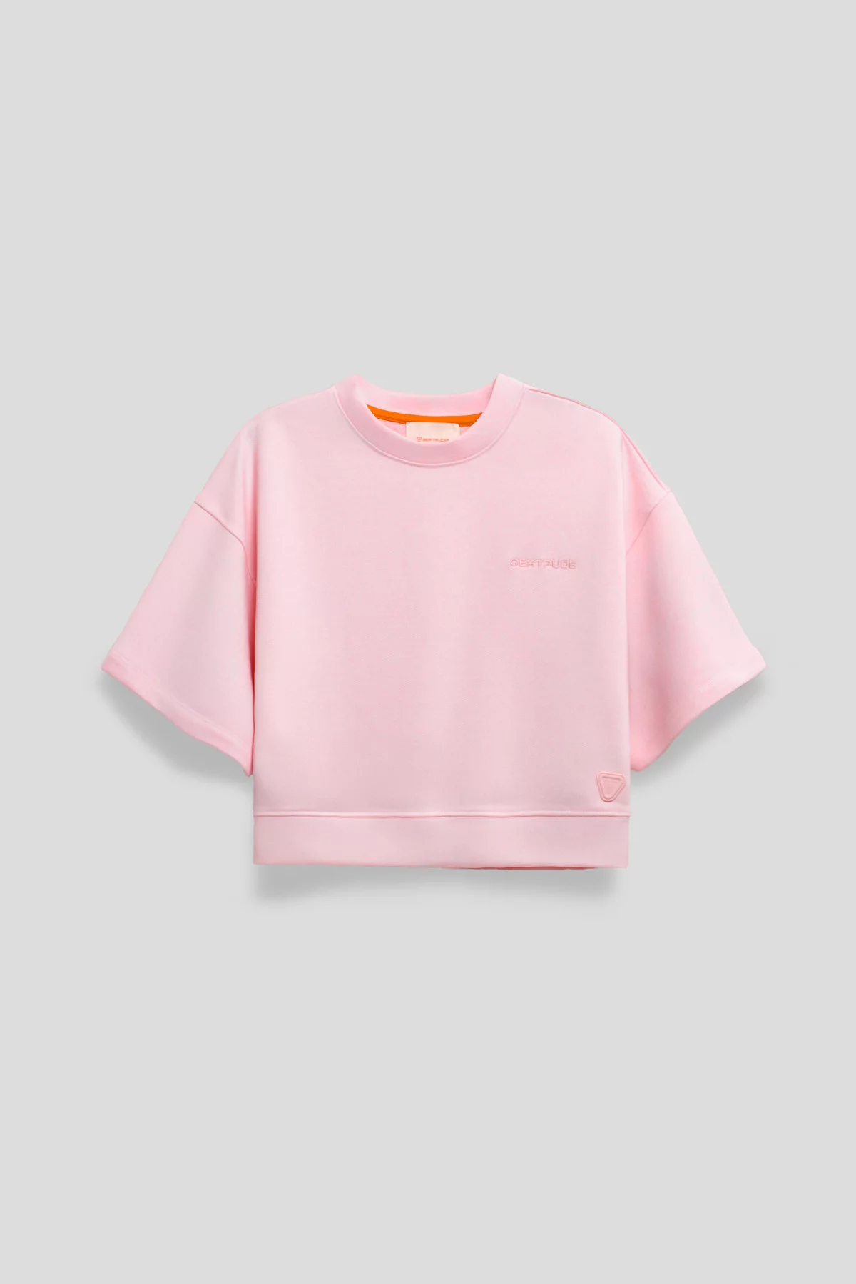 Gertrude Gaston Sweat Cropped Col Rond Adonia