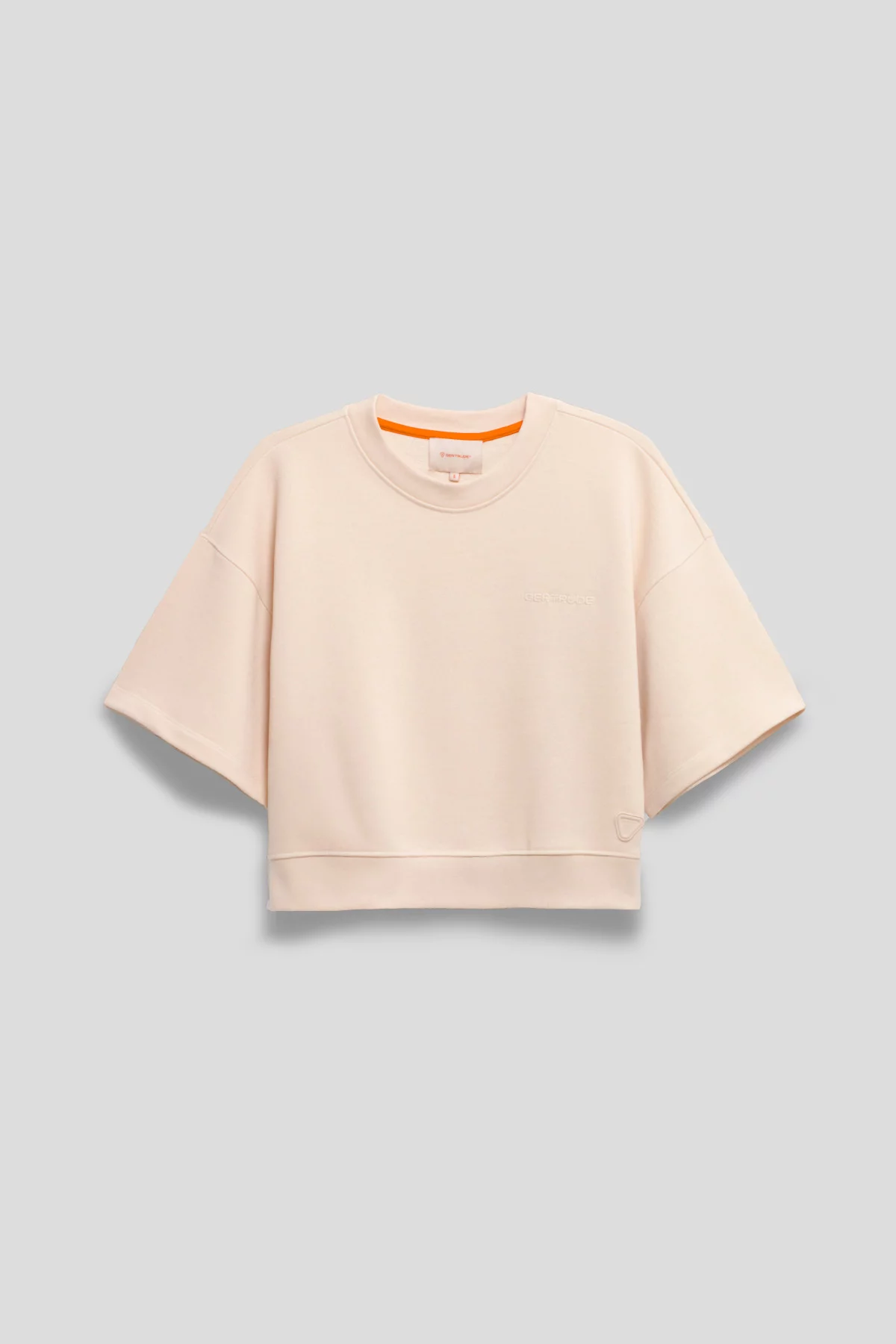 Gertrude Gaston Sweat Cropped Col Rond Adonia