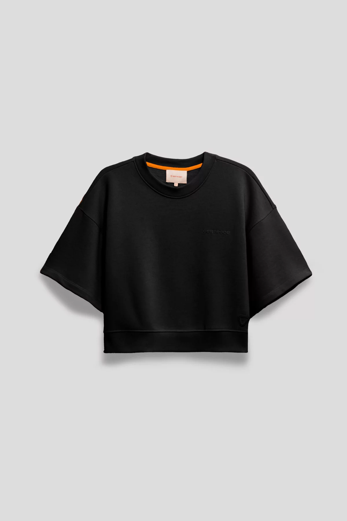 Gertrude Gaston Sweat Cropped Col Rond Adonia