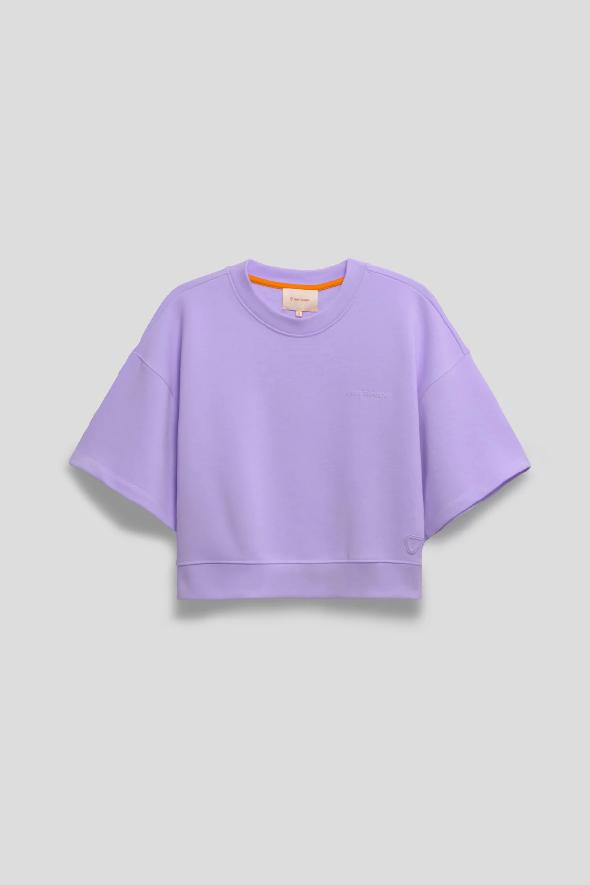 Gertrude Gaston Sweat Cropped Col Rond Adonia