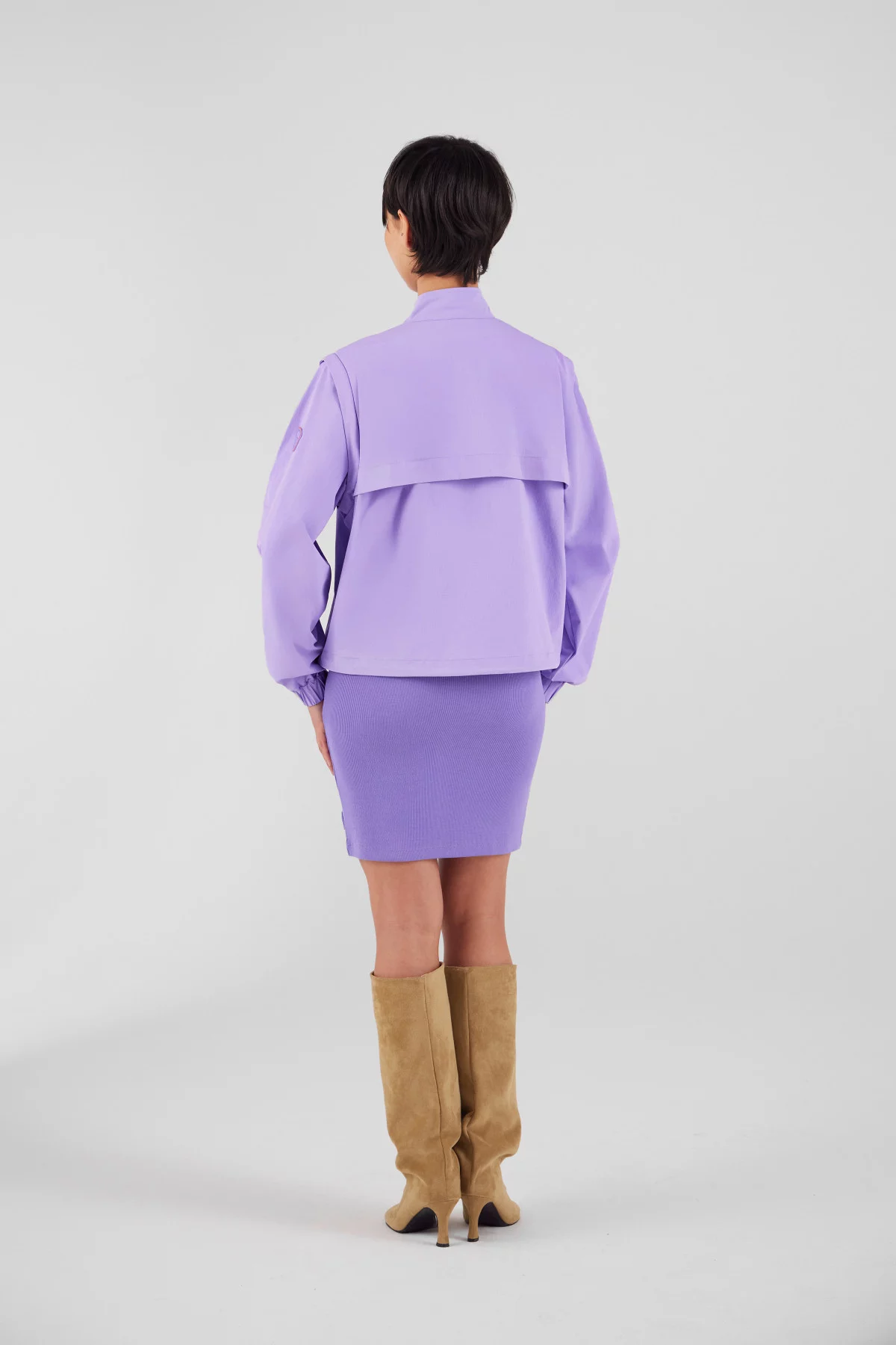 Gertrude Gaston Veste Avec Manches Amovibles Cherry