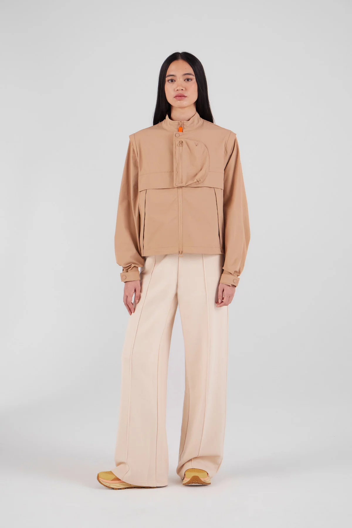 gertrude gaston Veste avec manches amovibles Cherry