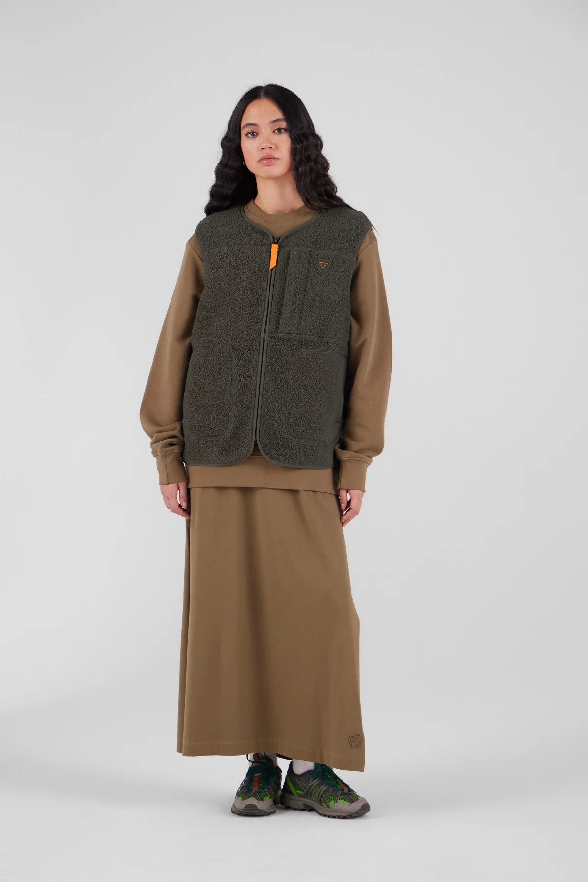 Gertrude Gaston Veste Sans Manche En Sherpa Unisexe Enzo