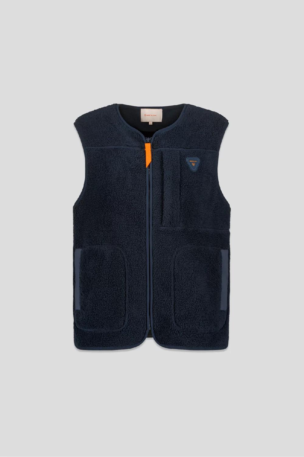 Gertrude Gaston Veste Sans Manche En Sherpa Unisexe Enzo