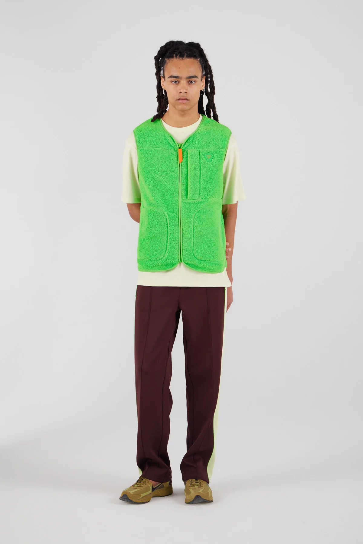 Gertrude Gaston Veste Sans Manches En Sherpa Unisexe Enzo