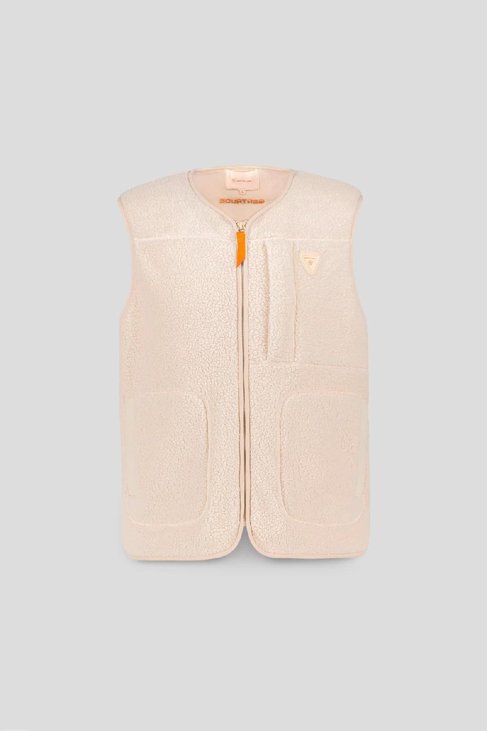 Gertrude Gaston Veste Sans Manches En Sherpa Unisexe Enzo