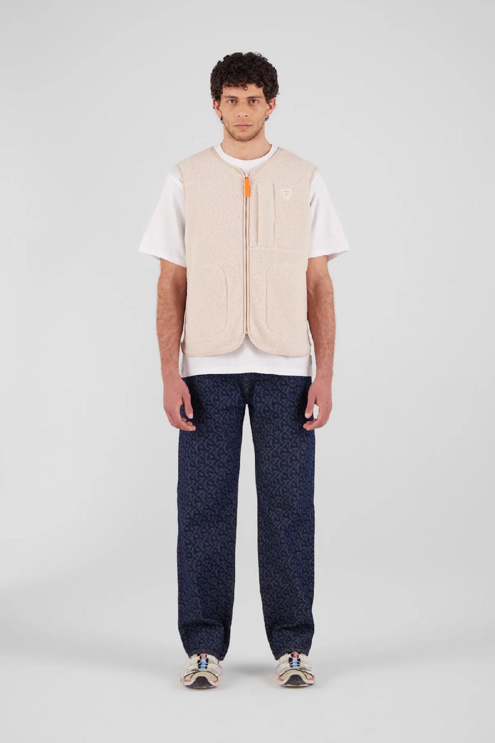 Gertrude Gaston Veste Sans Manches En Sherpa Unisexe Enzo