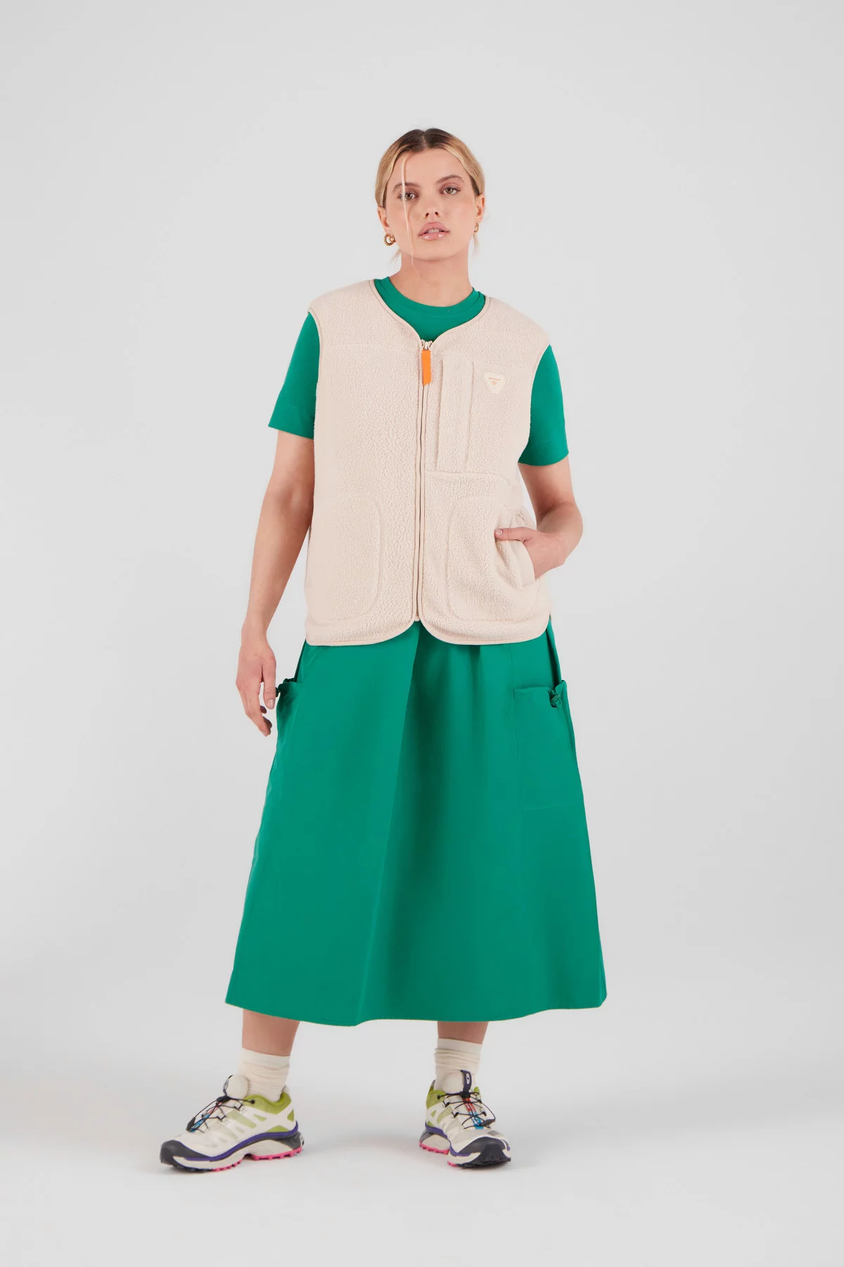 Gertrude Gaston Veste Sans Manches En Sherpa Unisexe Enzo