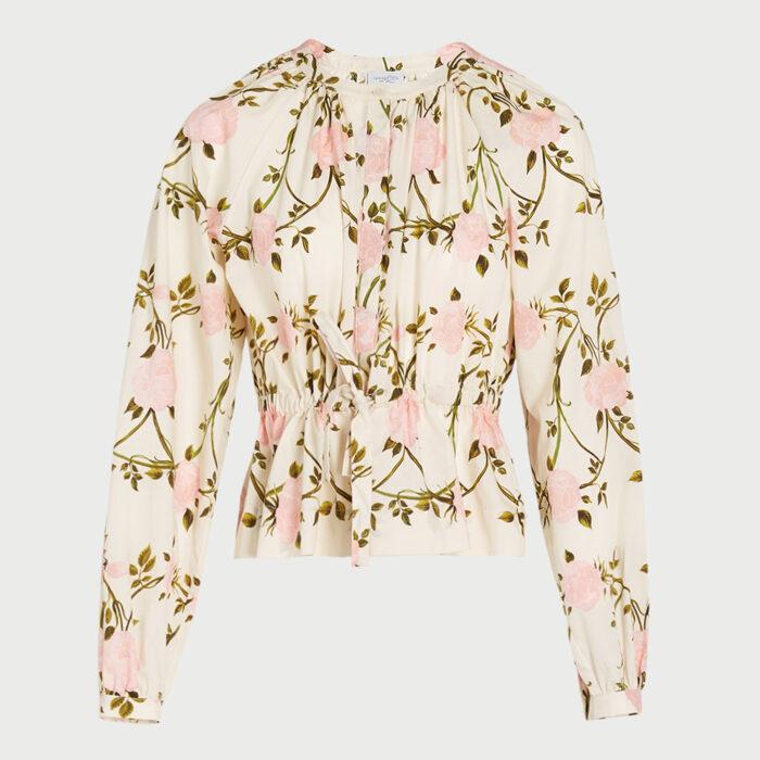 giambattista valli Blouse Rosier en popeline