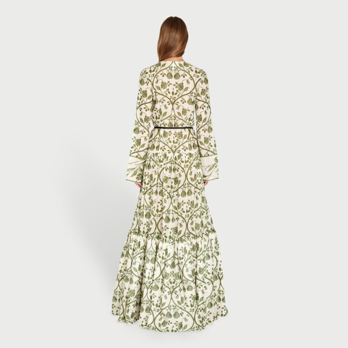 Giambattista Valli Kaftan En Voile De Coton Fresco