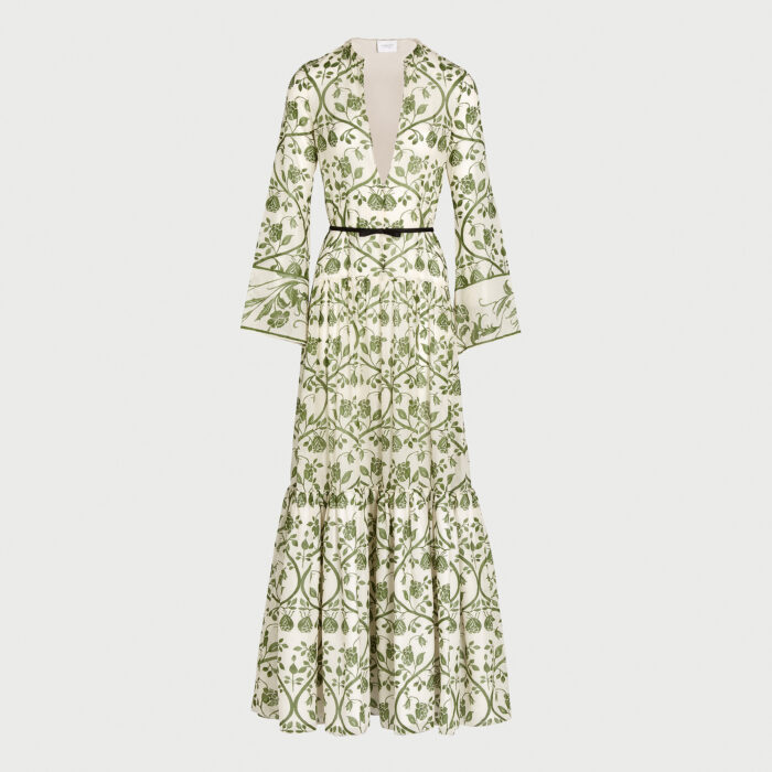 giambattista valli Kaftan en voile de coton Fresco