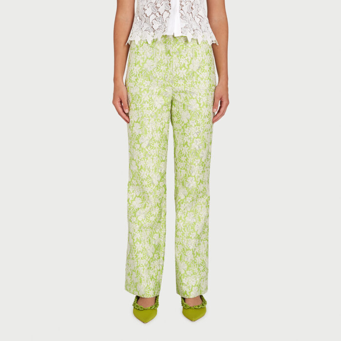 Giambattista Valli Pantalon Tender Spring Cloque