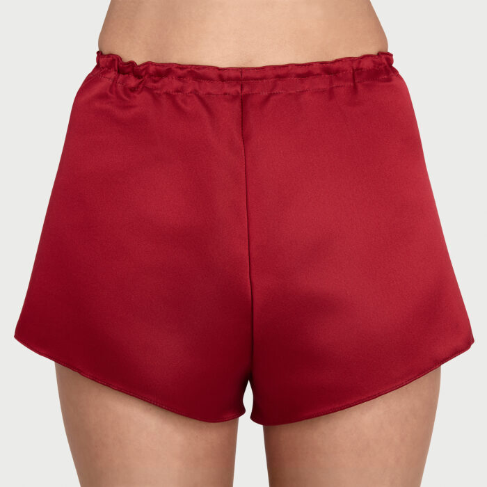 Giambattista Valli Short Bordeaux En Duchesse