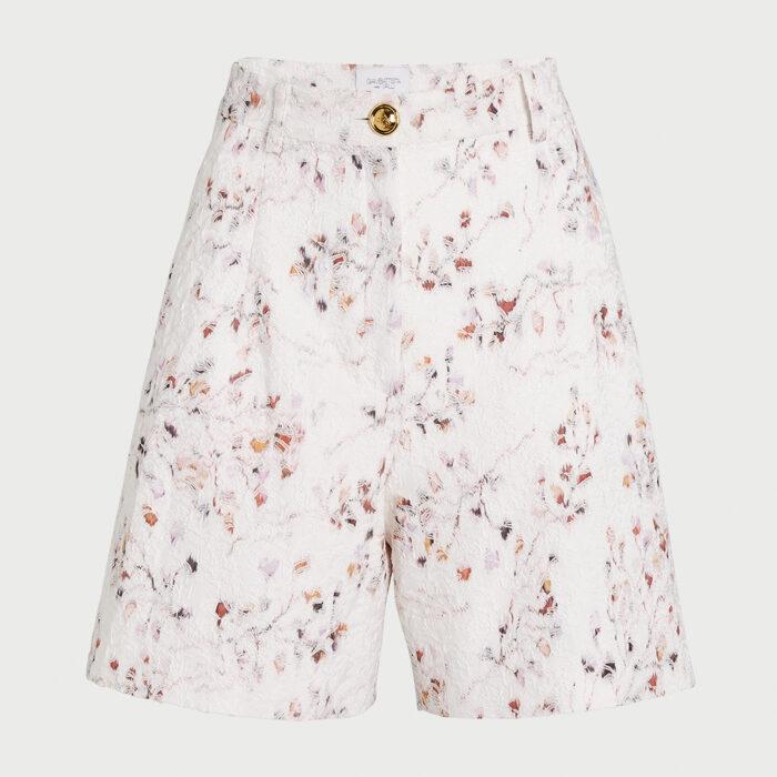 giambattista valli Short multicolore en jacquard