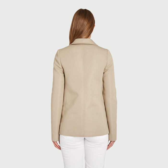 Giambattista Valli Veste En Gabardine Khaki