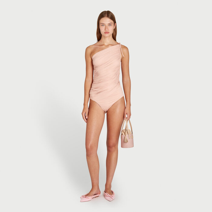 Giambattista Valli Maillot De Bain Une Pièce Asymétrique Nude