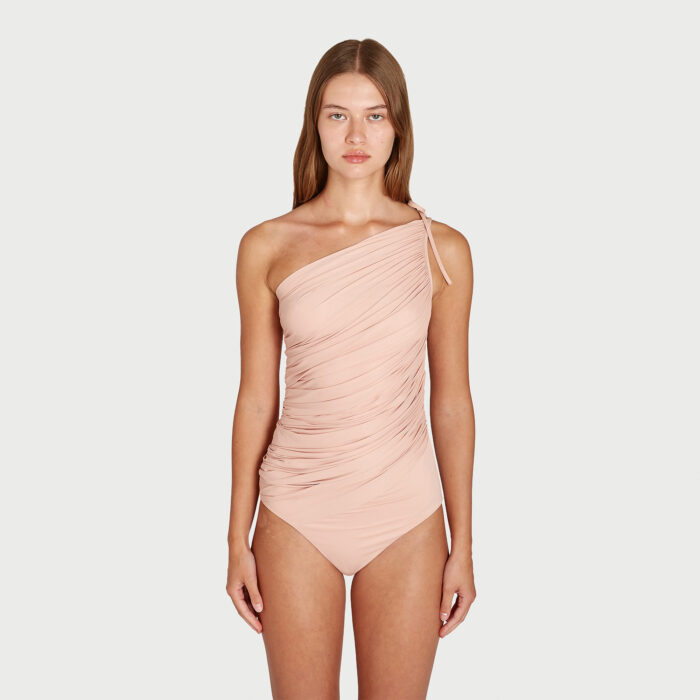 Giambattista Valli Maillot De Bain Une Pièce Asymétrique Nude