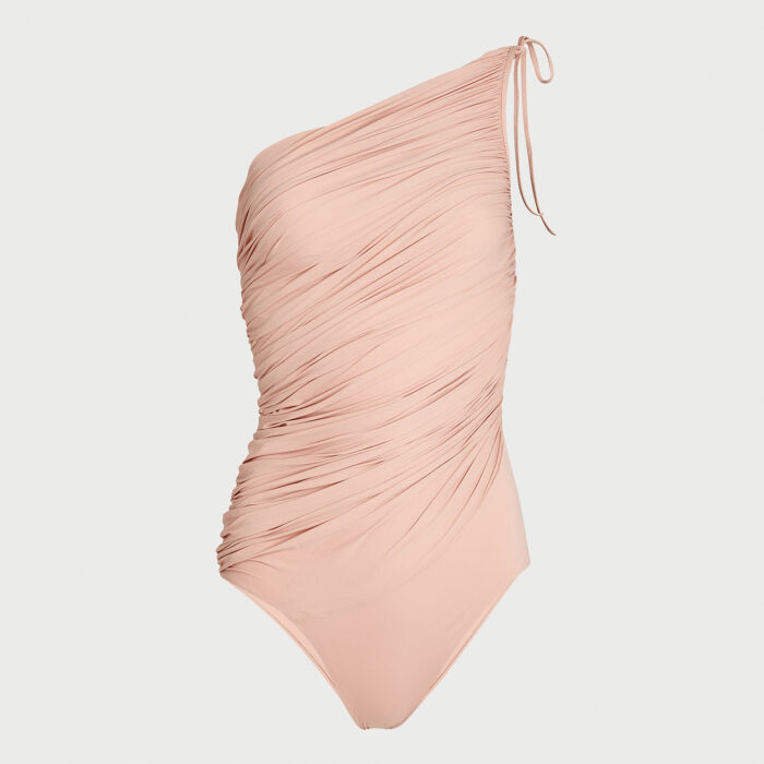 giambattista valli Maillot de bain une pièce asymétrique nude