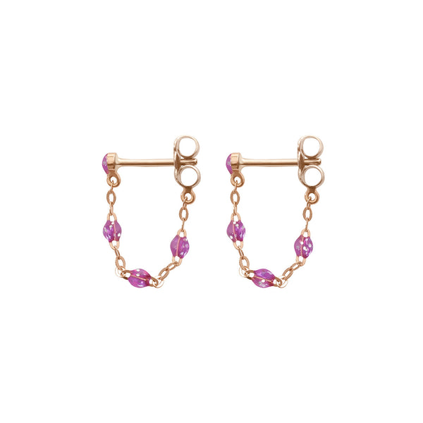 gigi clozeau Boucles d'oreilles galaxy Classique Gigi or rose