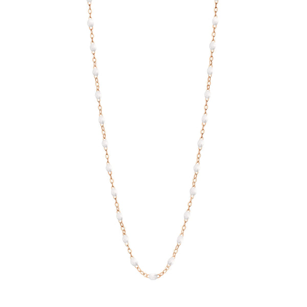 gigi clozeau Collier enfant blanc Classique Gigi or rose 33 cm gigi clozeau Collier enfant blanc Classique Gigi or rose 33 cm