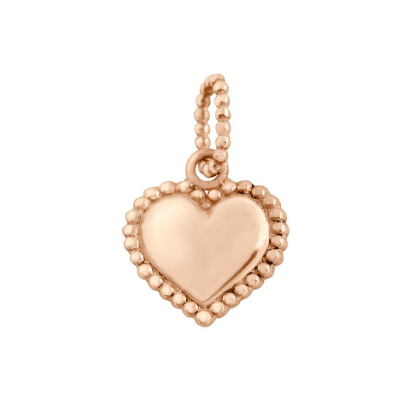 gigi clozeau Pendentif Lucky Coeur or rose