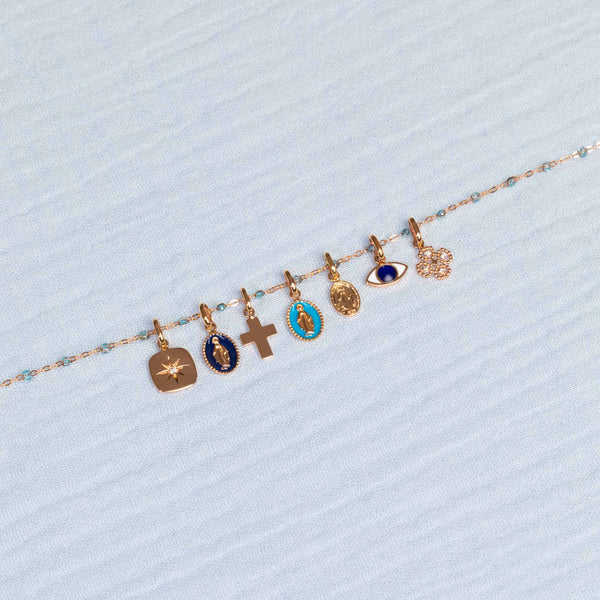Gigi Clozeau Pendentif Petite Madone Or Rose