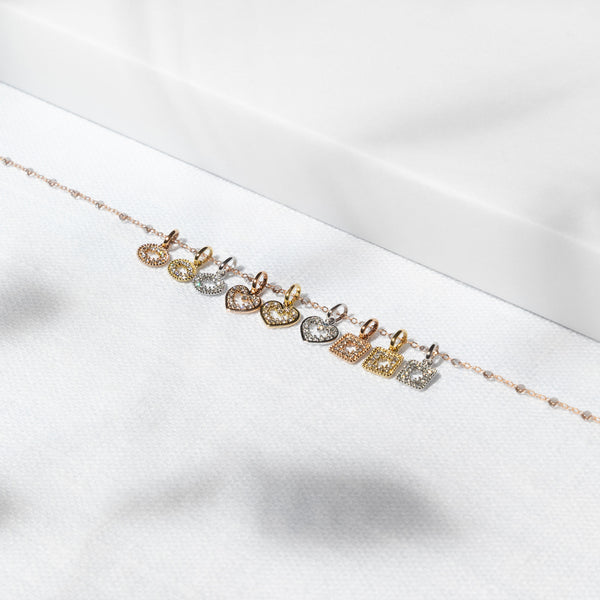 Gigi Clozeau Pendentif Cœur Suprême Diamants Or Rose