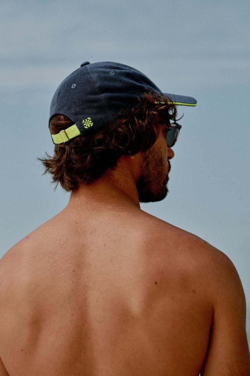 Gilis Casquette Navy En éponge Pour adulte et enfant