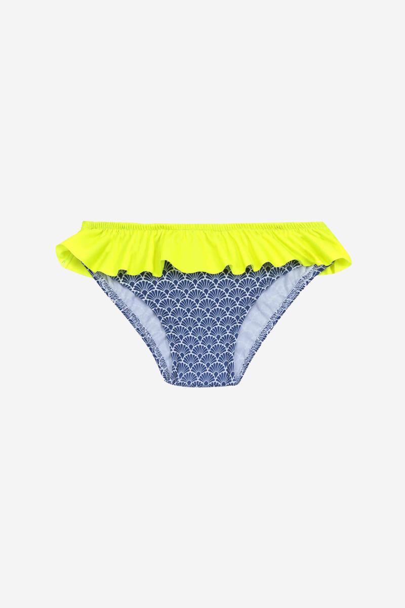 gilis Culotte de bain Octavie - Nagoya Taille élastiquée et volant contrasté
