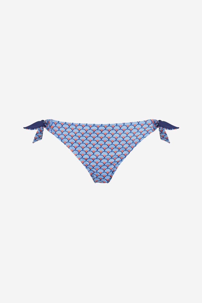 Gilis Culotte De Maillot De Bain Bali - Blue Sensu Deux-pièces Foulard