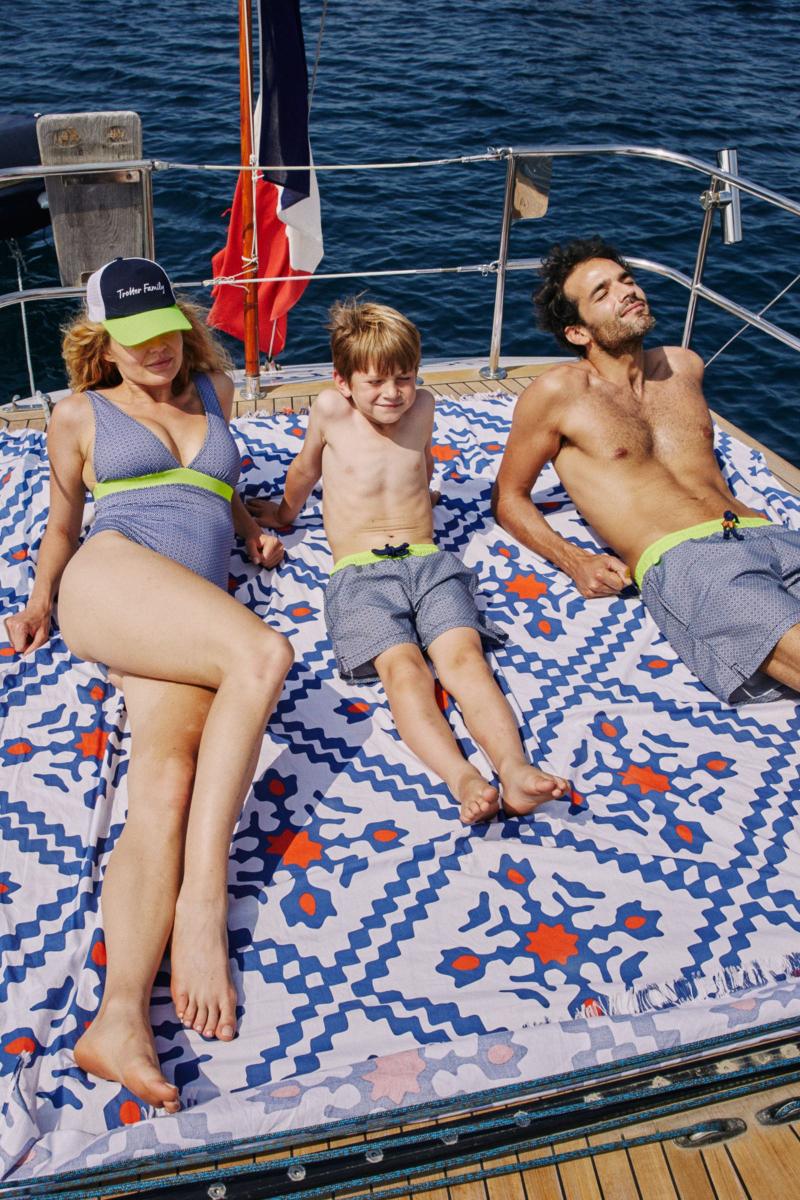 gilis Drap de plage familial Simrane x GILI'S