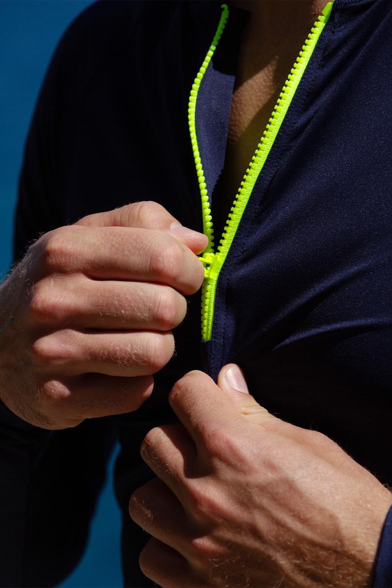 Gilis Lycra Anti-UV Navy Lycra Anti-UV UPF50+ Homme