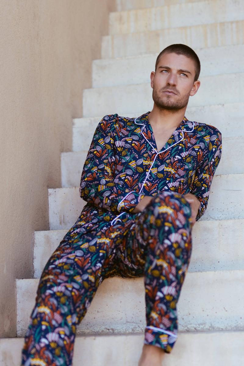 gilis Pyjama Savannah 100% viscose douce et légère gilis Pyjama Savannah 100% viscose douce et légère