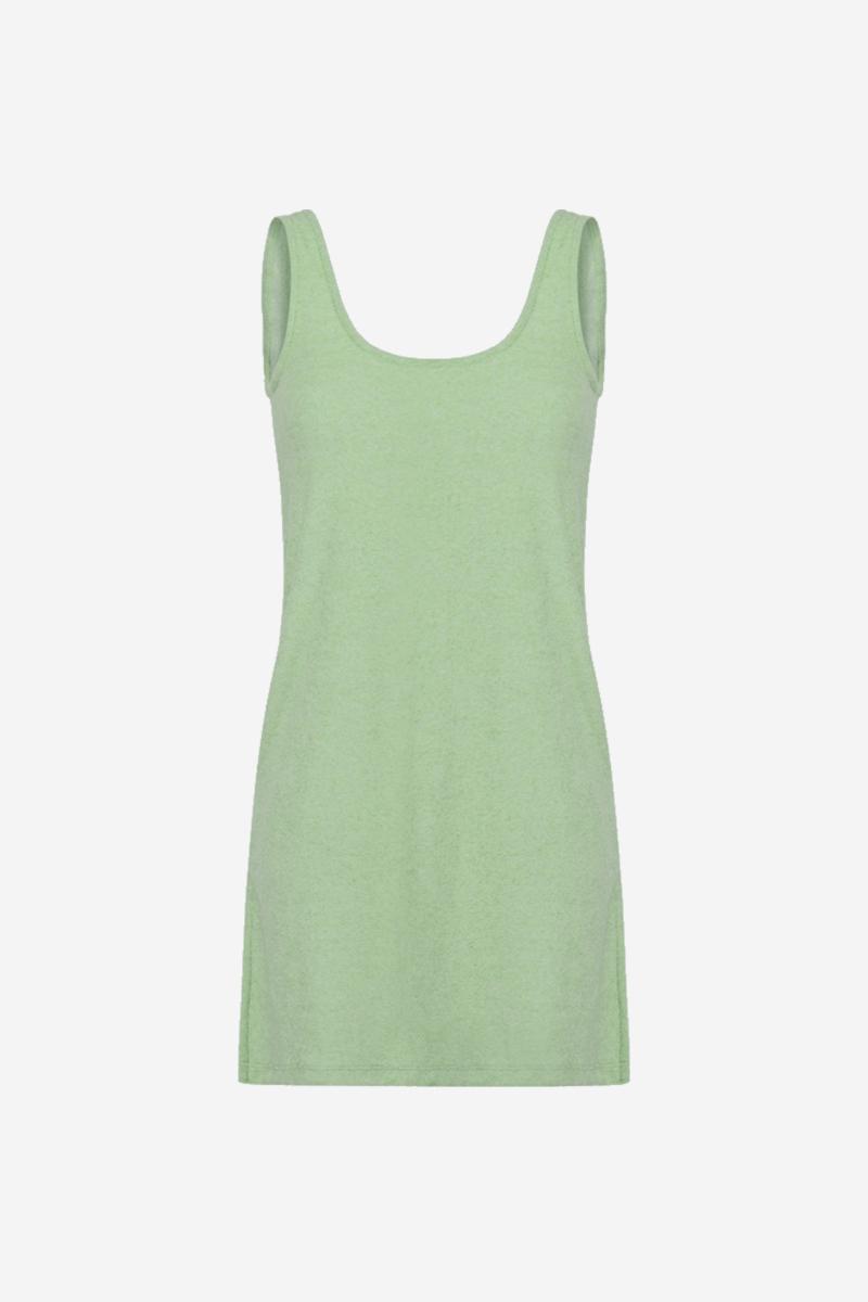 Gilis Robe Vert Amande En éponge Pour femme