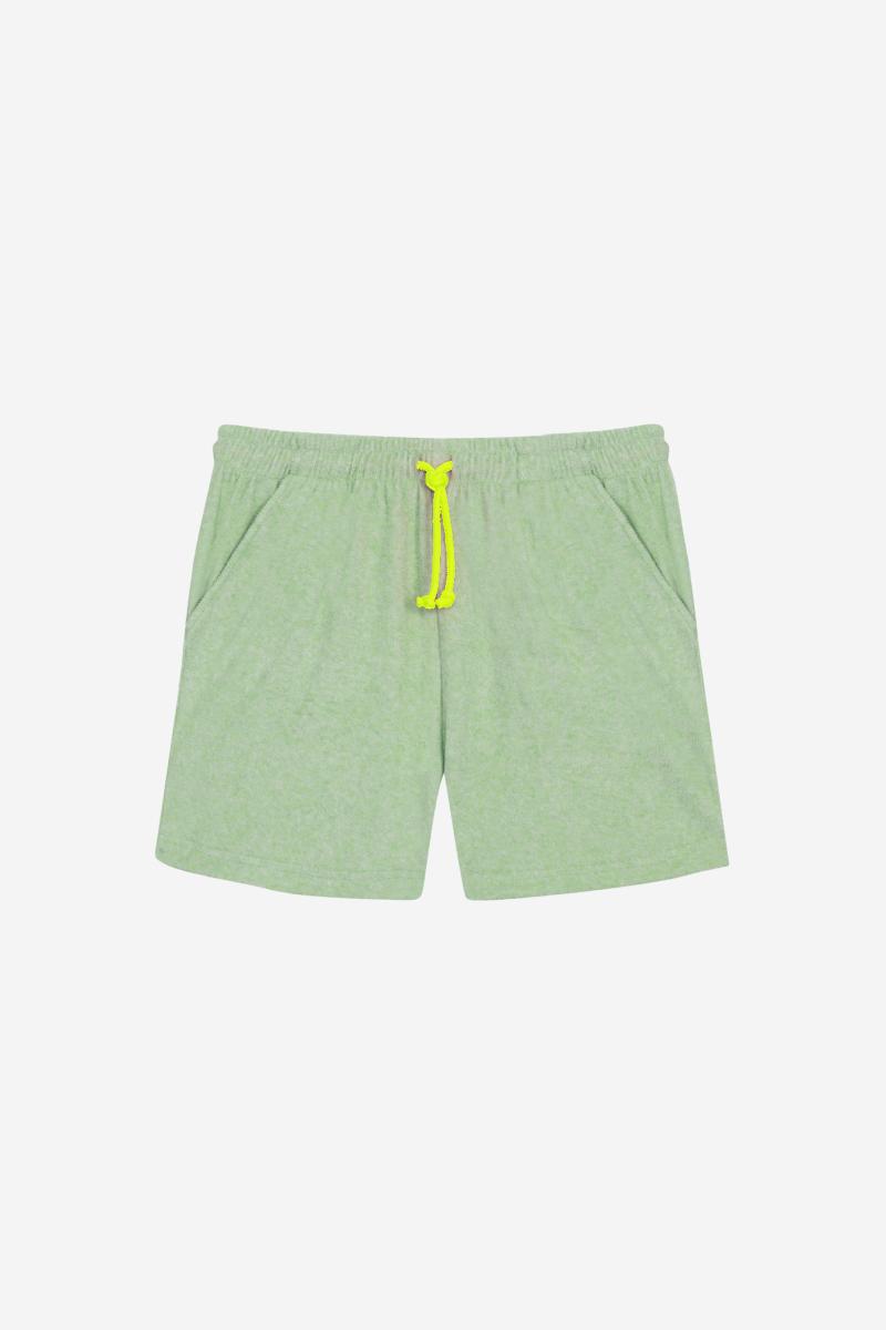 Gilis Short Vert Amande En éponge Pour Enfant