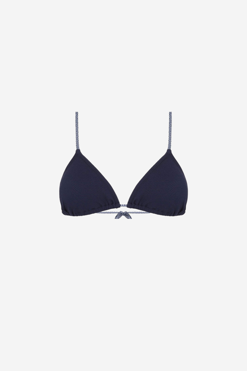 Gilis Haut De Maillot De Bain Uluwatu - Navy Azulejos Maillot De Bain Deux-pièces Femme