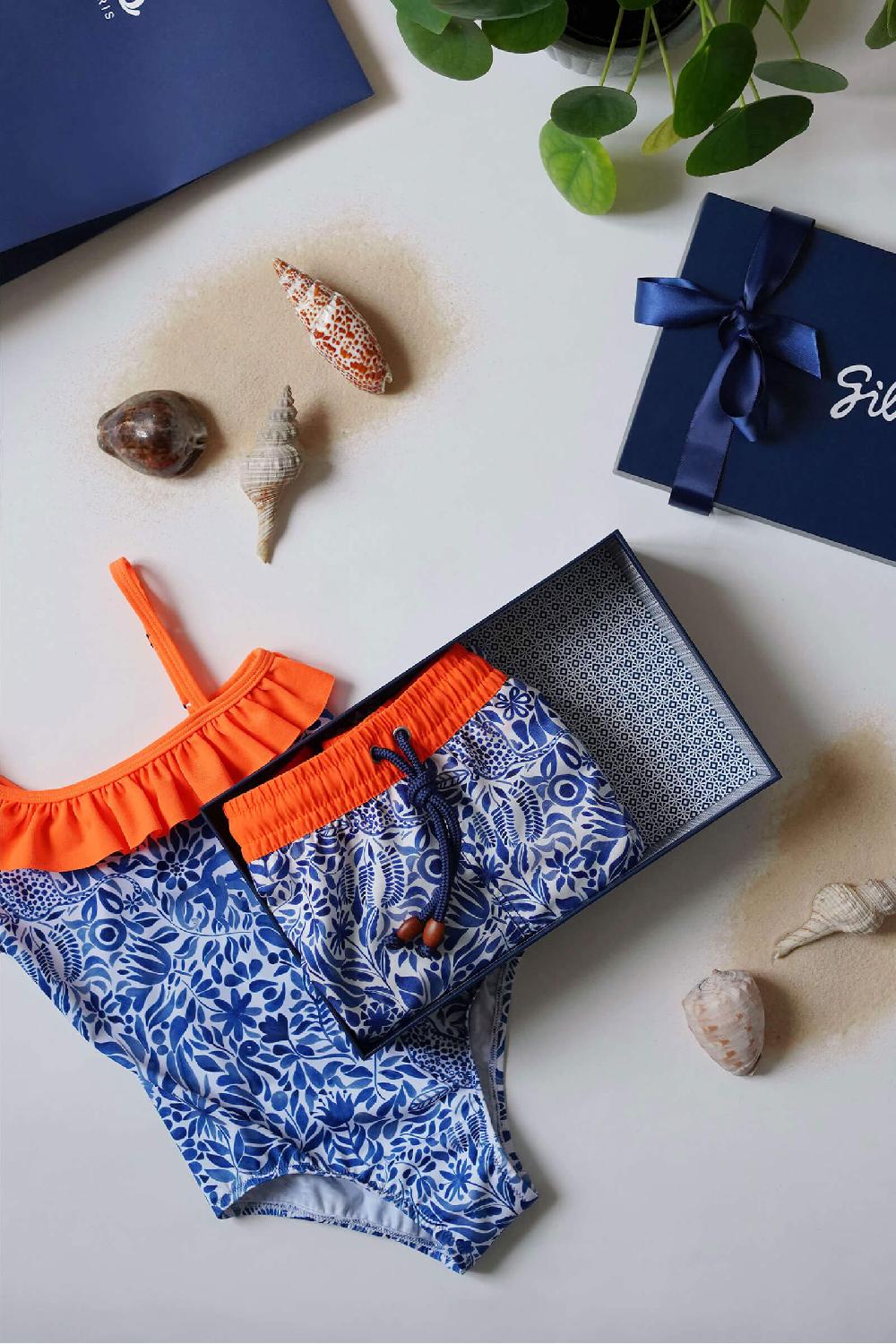 gilis Le pack de maillots de bain papa / fille - Amazonico