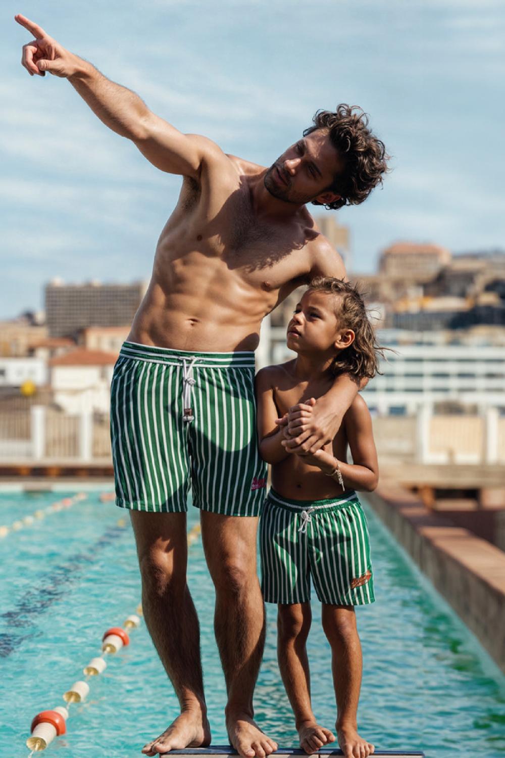 gilis Le pack de shorts de bain papa / garçon - émoi émoi