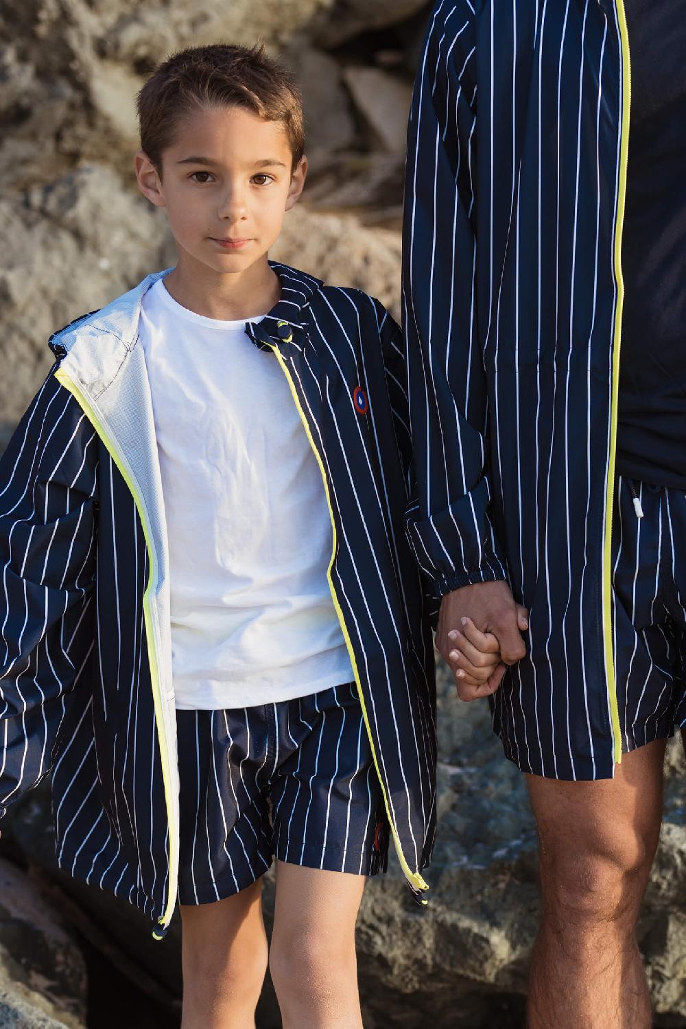 gilis Le Pack imperméable + short de bain garçon - Gili's x Flotte gilis Le Pack imperméable + short de bain garçon - Gili's x Flotte