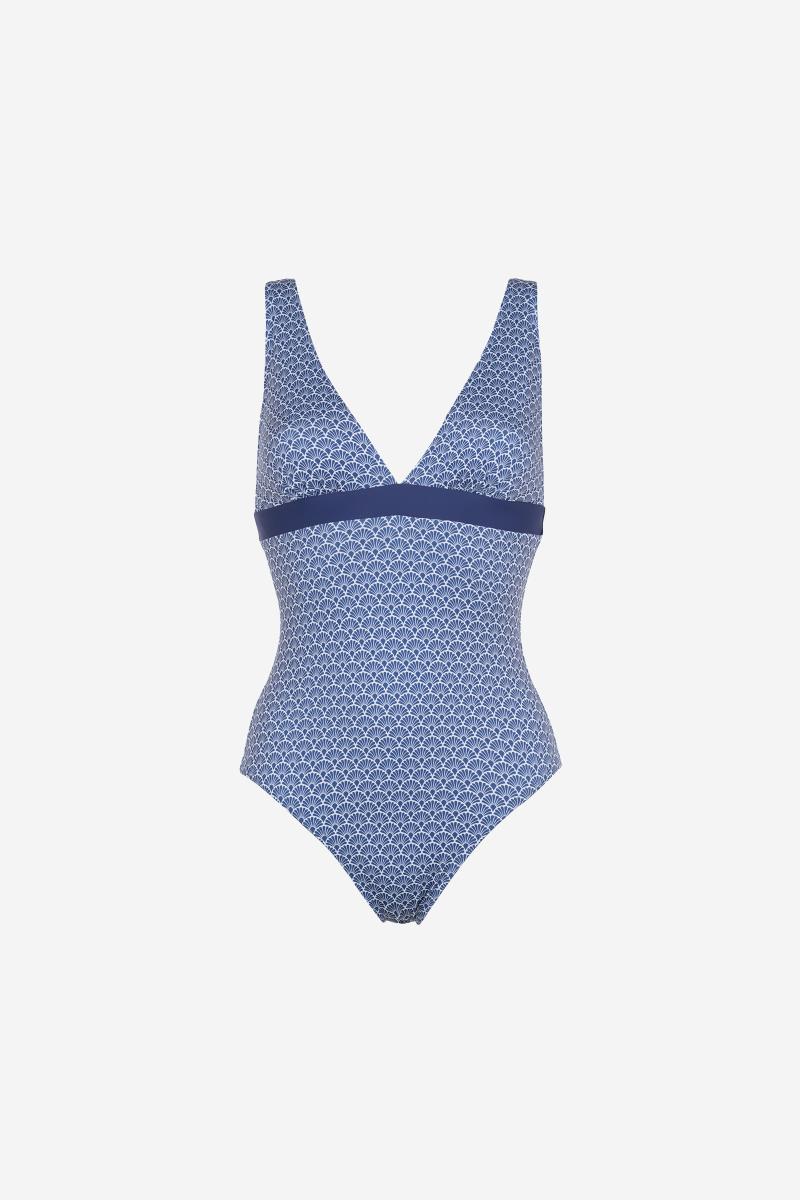 Gilis Maillot De Bain Une Pièce Isaure - Nagoya L' Iconique Décolleté En V à Larges Bretelles