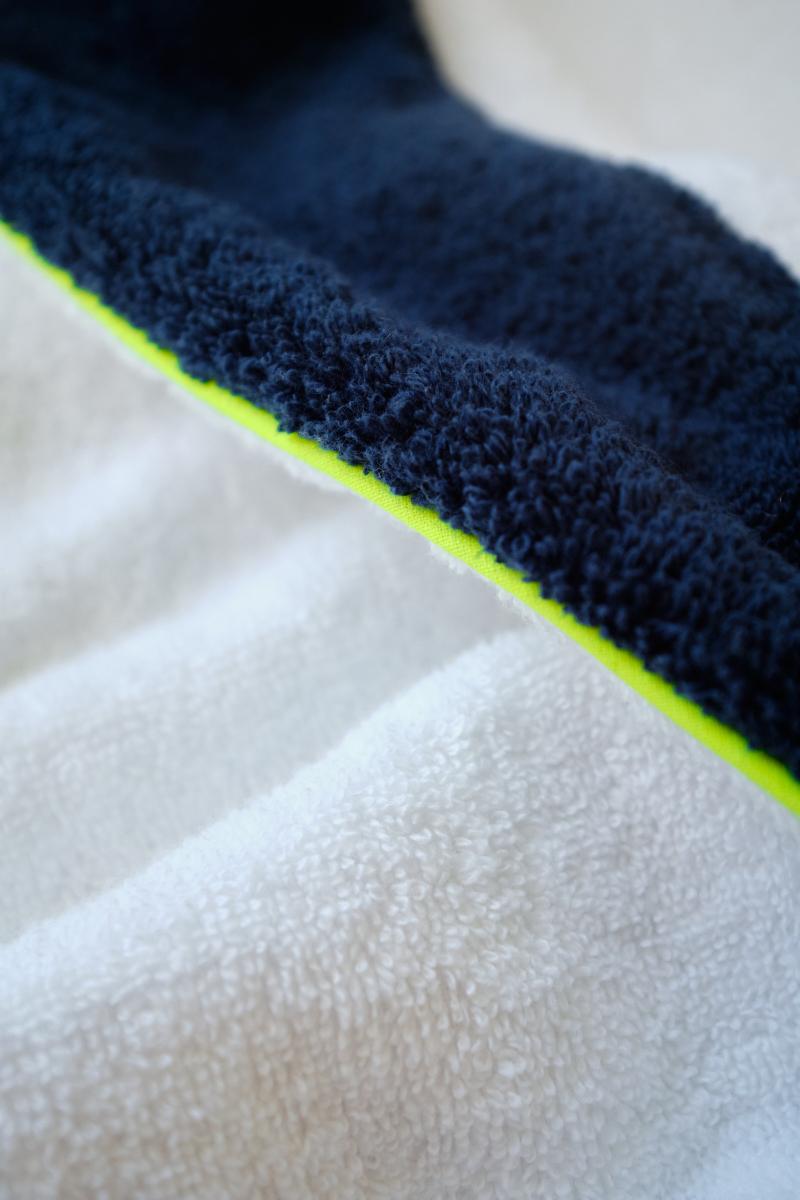 Gilis Peignoir Blanc En Coton Bouclette - Enfant En Coton Extra Moelleux