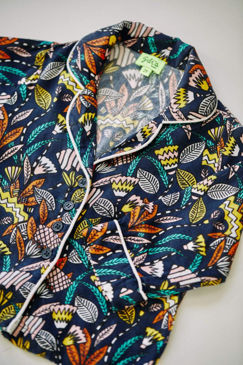 Gilis Pyjama Enfant - Savannah 100% Viscose Douce Et Légère